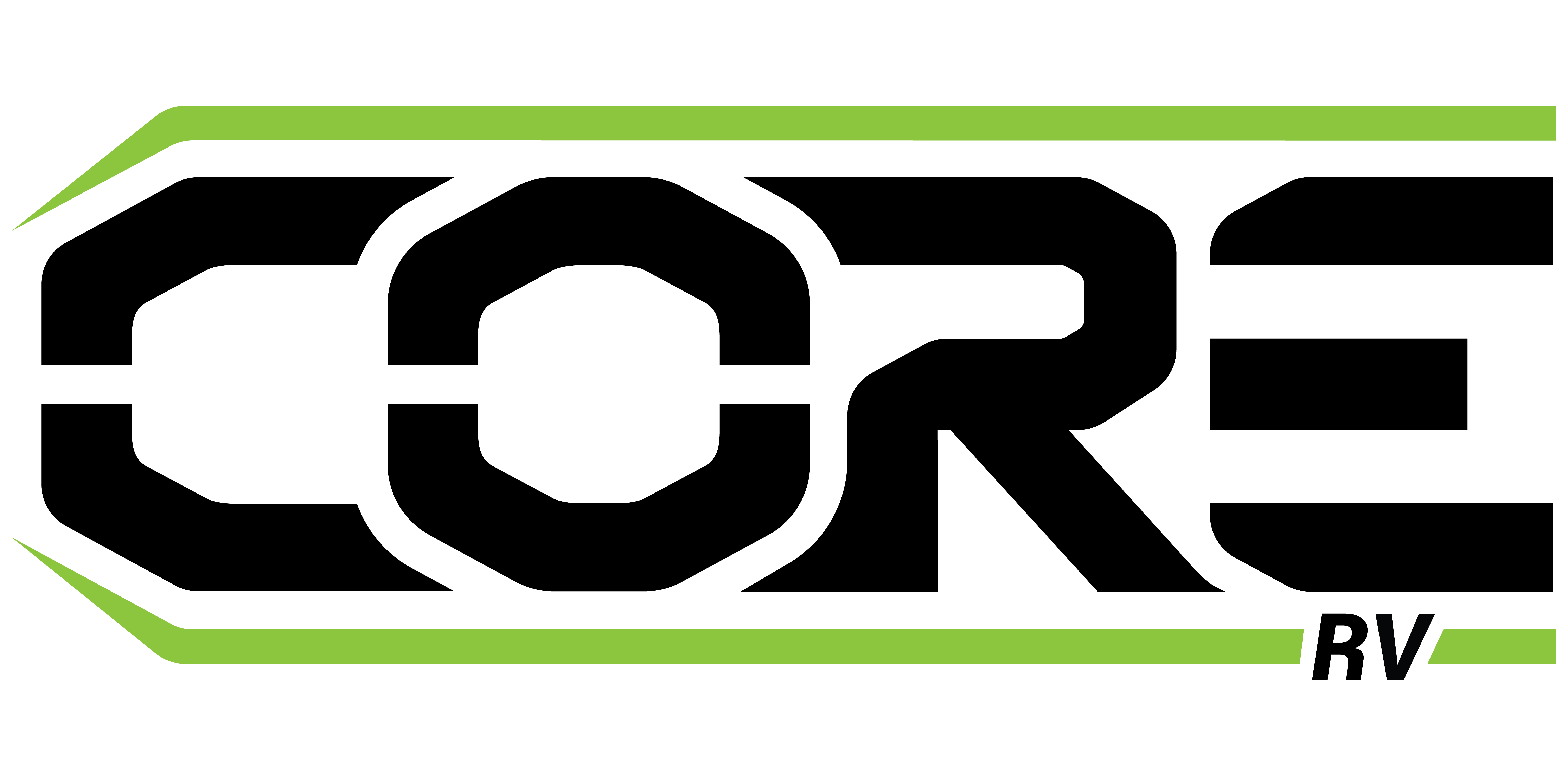 1920x1080 CORE RV Logo no background CORE RV logo black with green lines